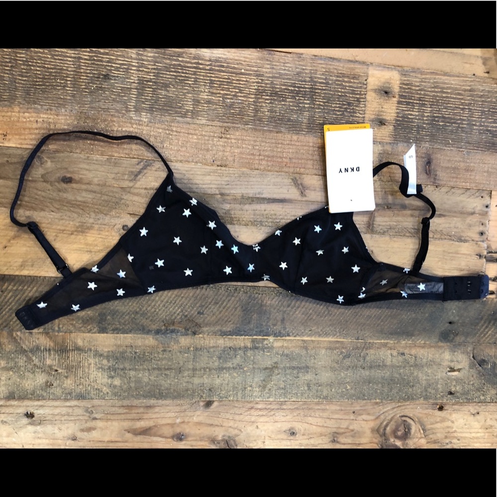 DKNY Star Mesh Bralette